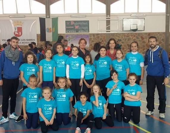 El equipo de voleibol de Villanueva y Alconchel, al campeonato de Extremadura