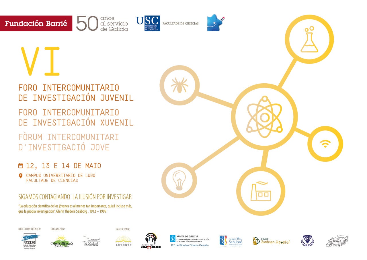 Alumnos del Colegio San José de Villafranca participan en Lugo en el VI Foro Intercomunitario de Investigación Juvenil
