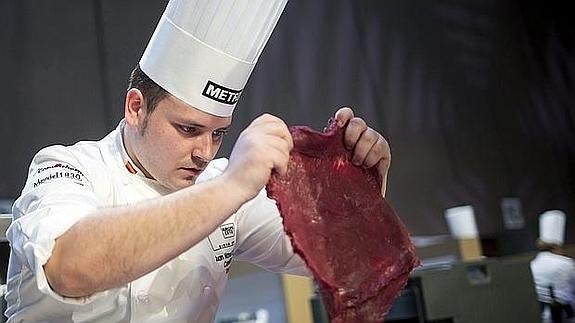 El extremeño Juan Manuel Salgado no competirá en la fase mundial del Bocuse d'Or