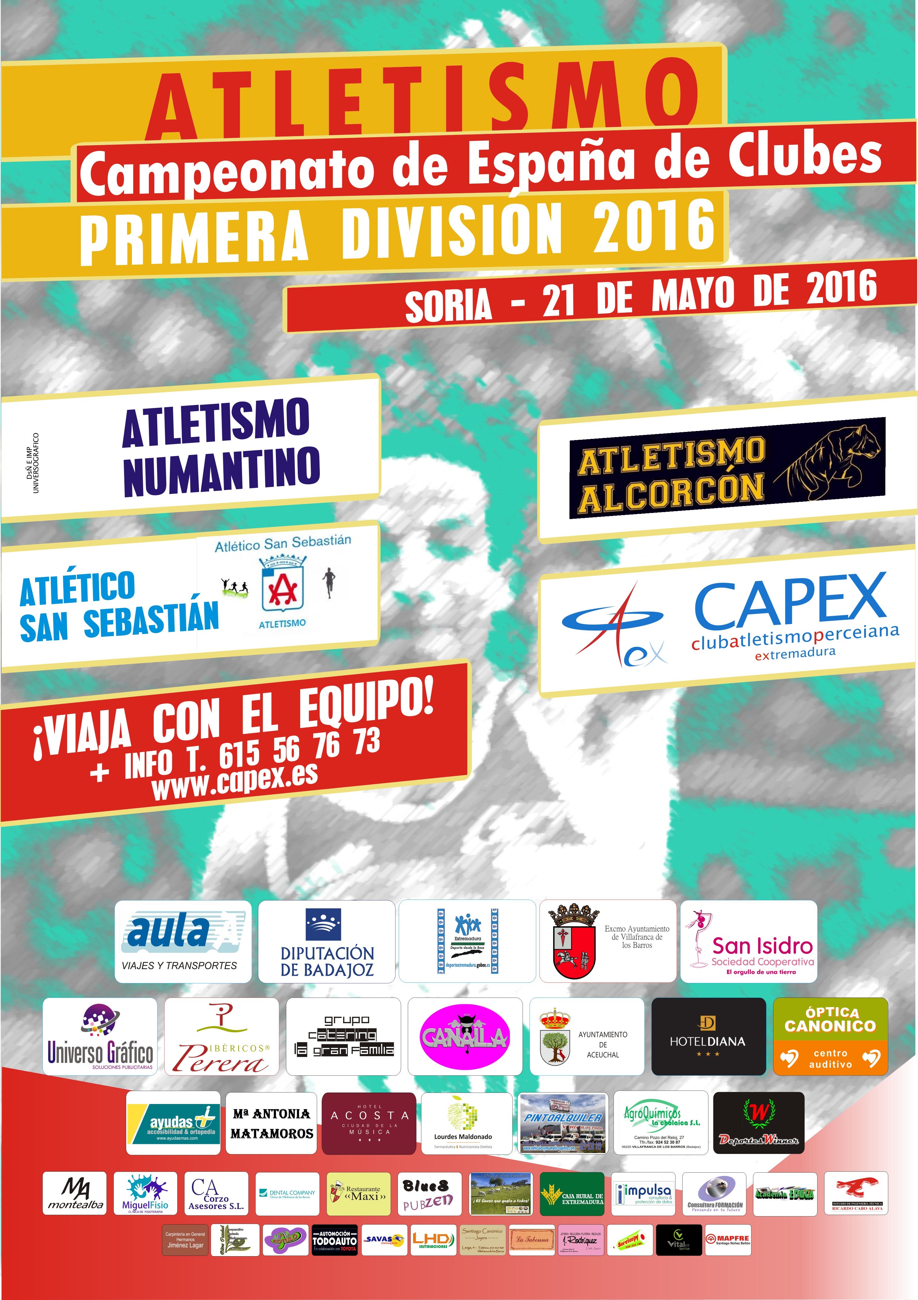 El CAPEX se cita este sábado en Soria con la historia