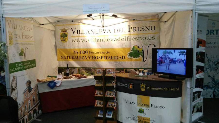 Un año más la localidad está presente en la feria "Saberes y sabores de la raya" de Mourâo