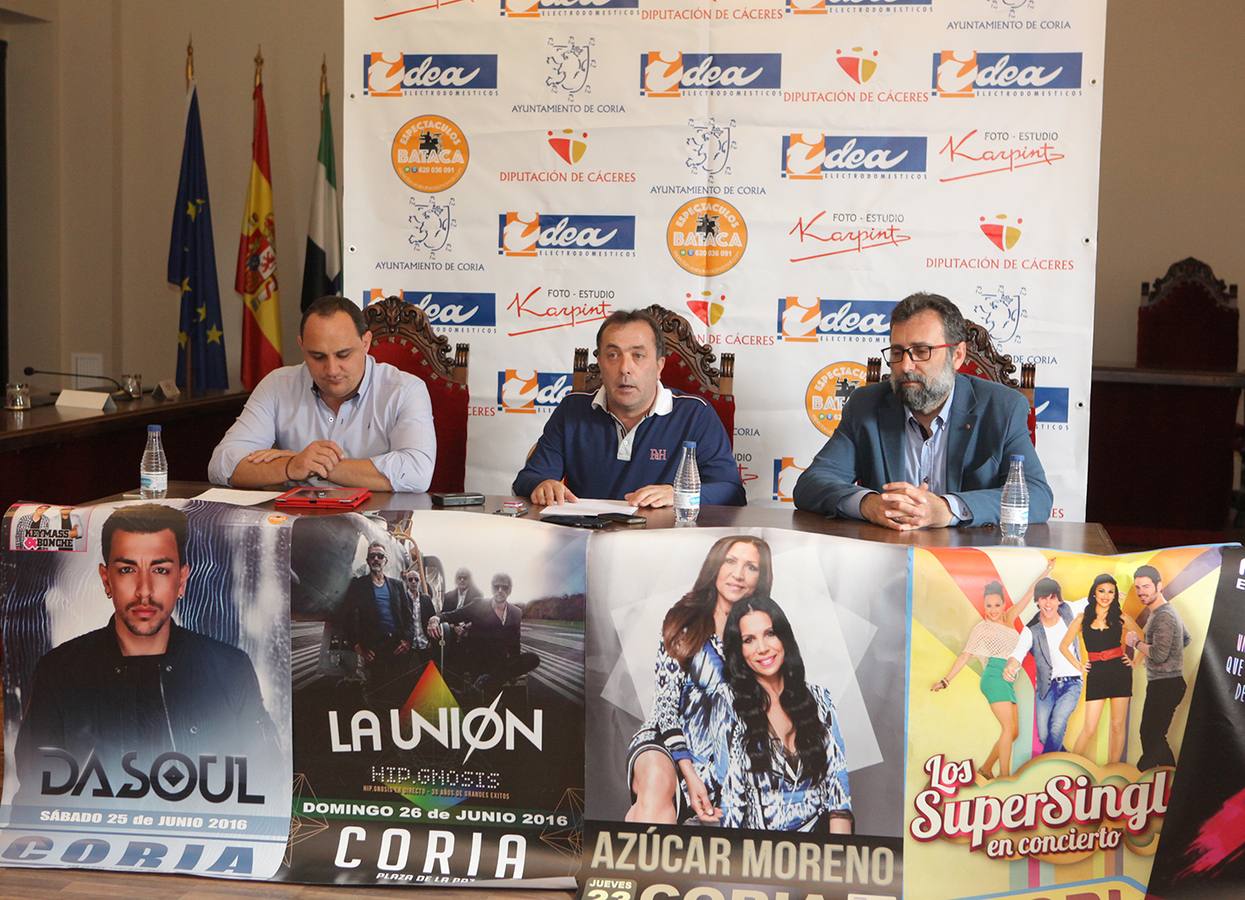 La Unión, Azúcar Moreno y Dasoul, apuesta musical para los Sanjuanes