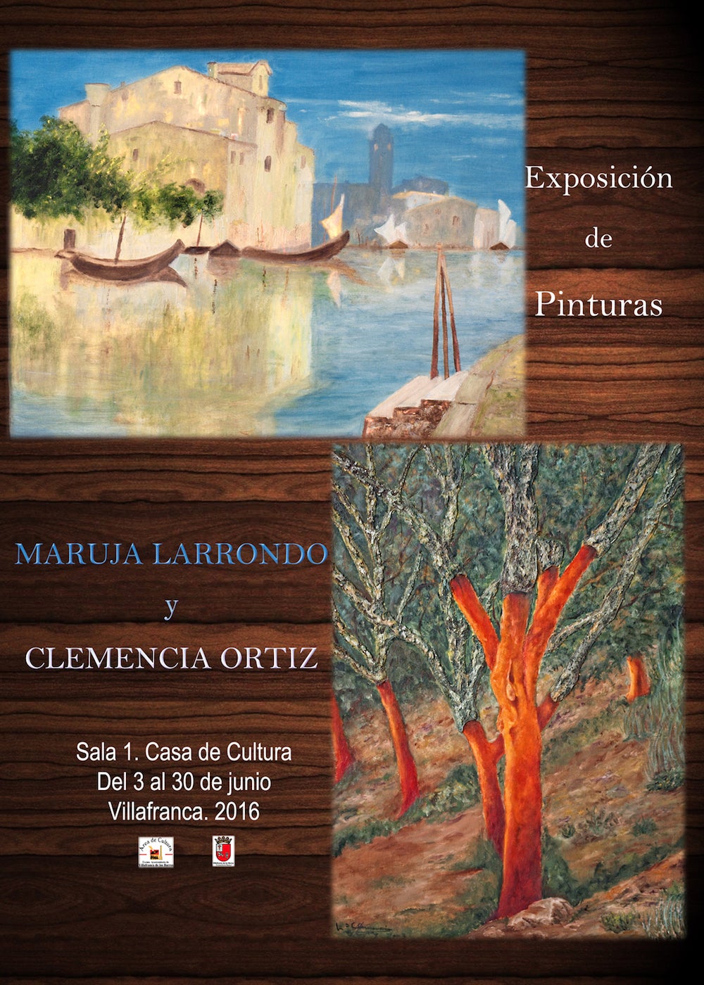 El próximo viernes 3 de junio se inauguran dos exposiciones en la Casa de la Cultura