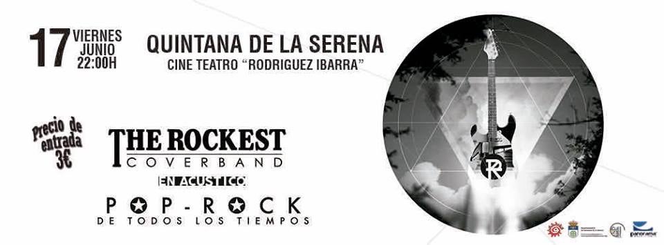 ‘The Rockest Coverband’ en acústico el próximo 17 de junio en el cine teatro Rodríguez Ibarra
