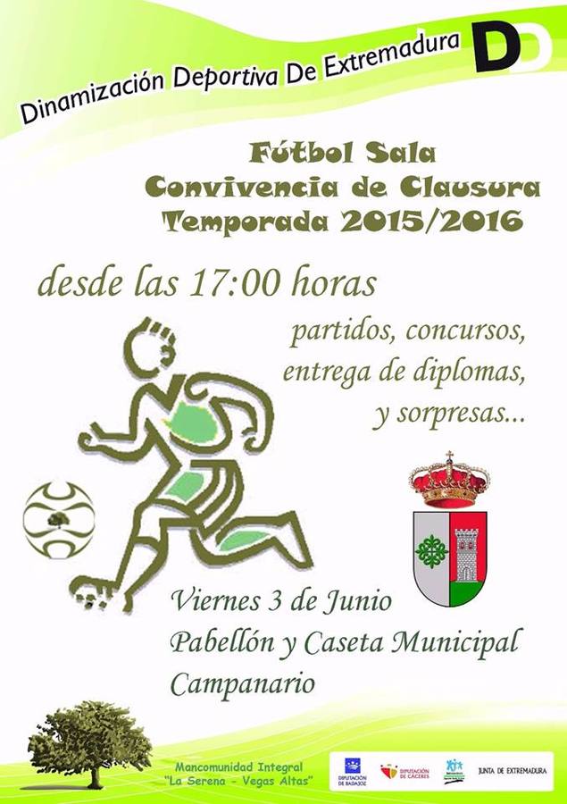 Campanario acoge a unos 160 chavales en una convivencia de fútbol sala