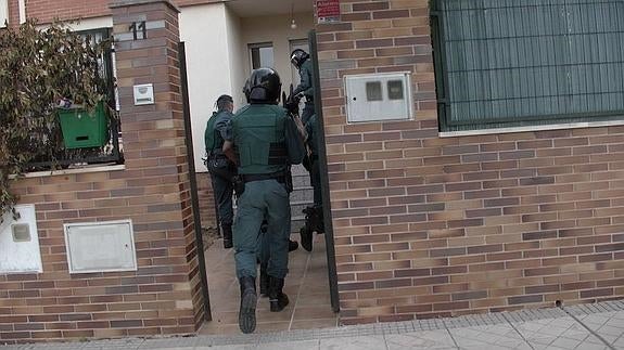 Seis detenidos en una operación contra una red de venta de droga en Cáceres
