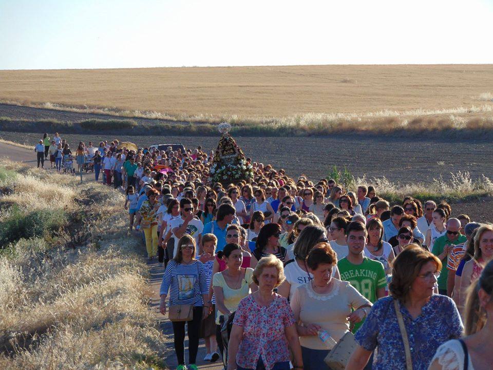 Todo listo para la despedida de la Virgen de Piedraescrita este domingo