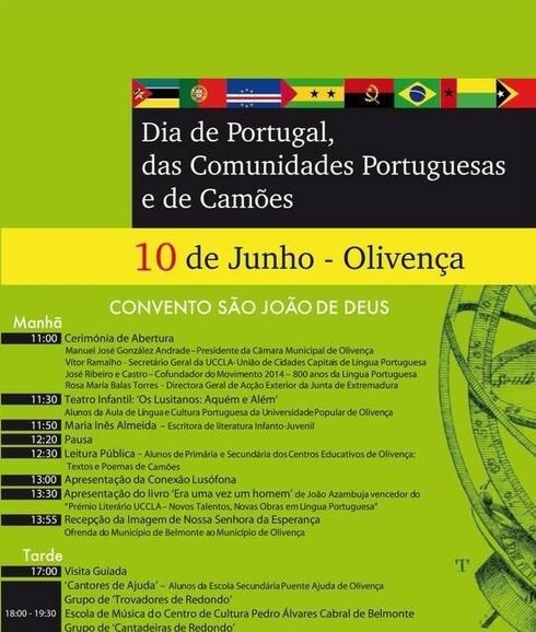 Olivenza festejará el Día de Portugal para promover la biculturalidad