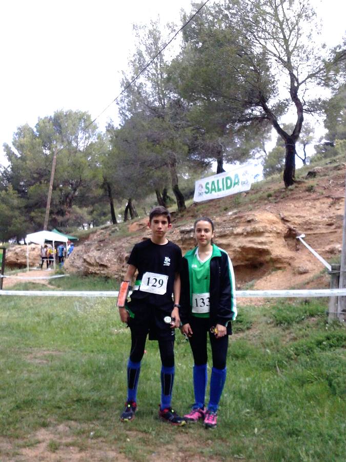 Dos caurienses participan en el Campeonato de España Escolar de Orientación