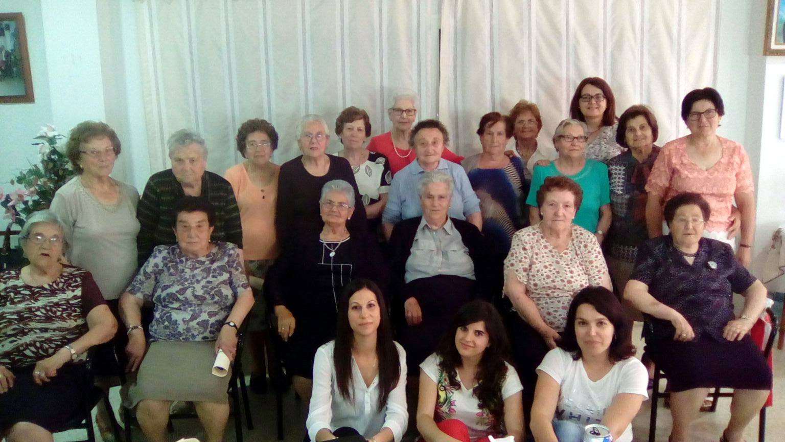 Clausura de las actividades en el Hogar del Pensionista
