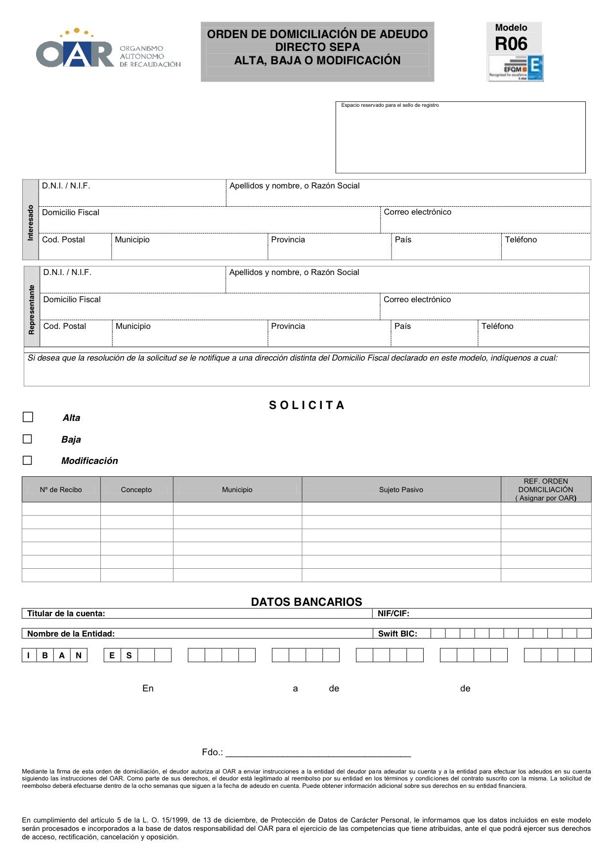 El Organismo Autónomo de Recaudación (OAR) se ha hecho cargo del cobro de todos los tributos del Ayuntamiento