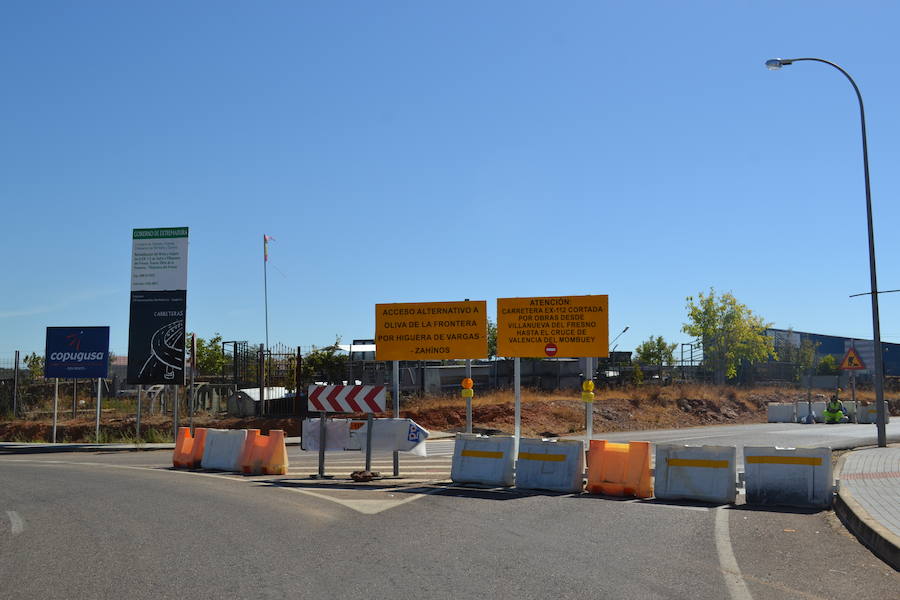 Fomento prevé que las obras de la carretera de Oliva-Villanueva se reanuden en los próximos días