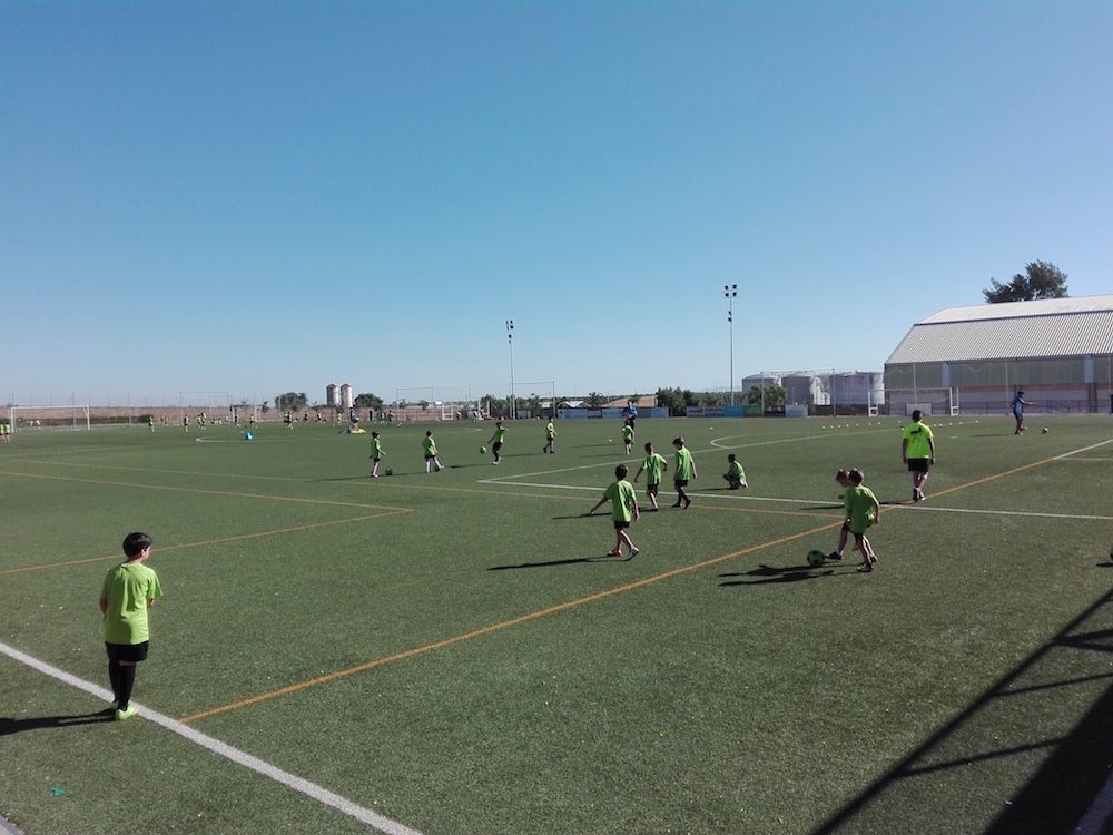 124 participantes en la XII edición del Campus de Fútbol "Ciudad de Almendralejo"