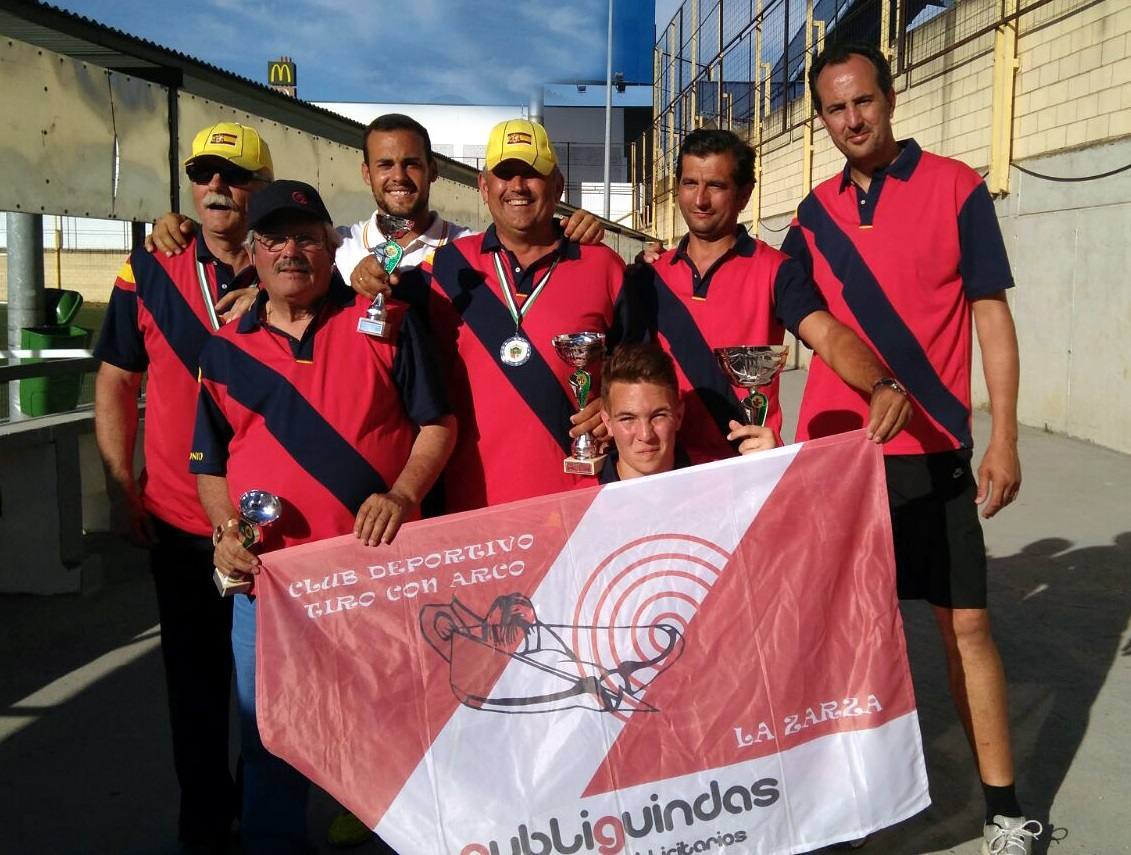 Buenos resultados para los arqueros zarceños en Badajoz