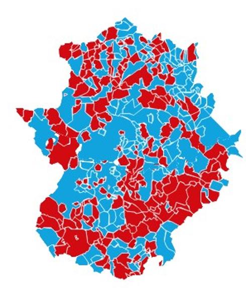 Los populares vencieron en trece de las quince mayores ciudades