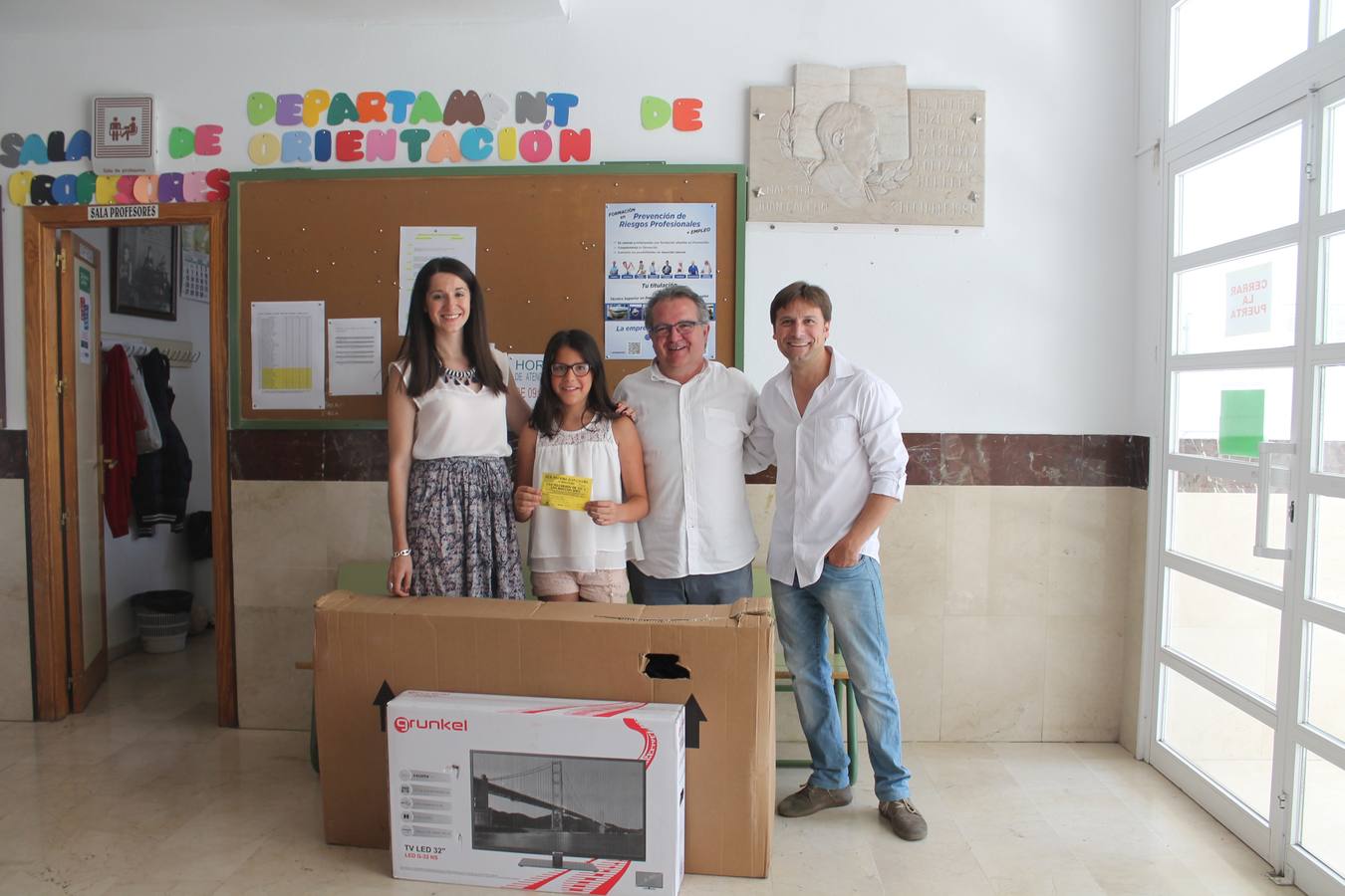 El instituto promueve la solidaridad entre sus alumnos