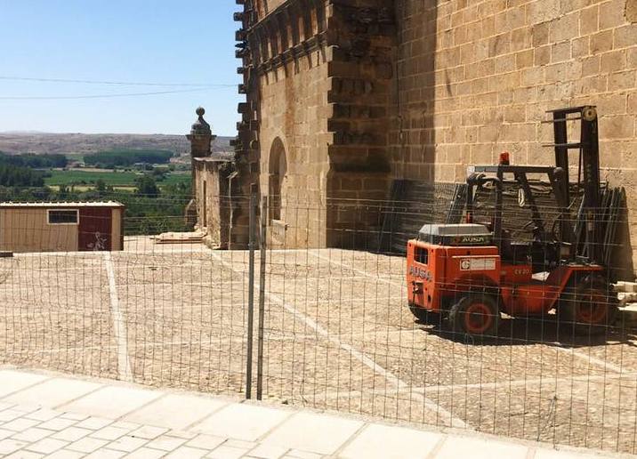 El pasado 30 de junio dieron comienzo las obras de consolidación de la Catedral