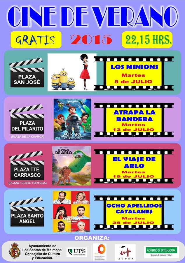 Vuelve el cine de verano al aire libre cada martes