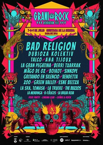 Últimas indicaciones y normativa de cara a la celebración a partir de mañana del Granirock