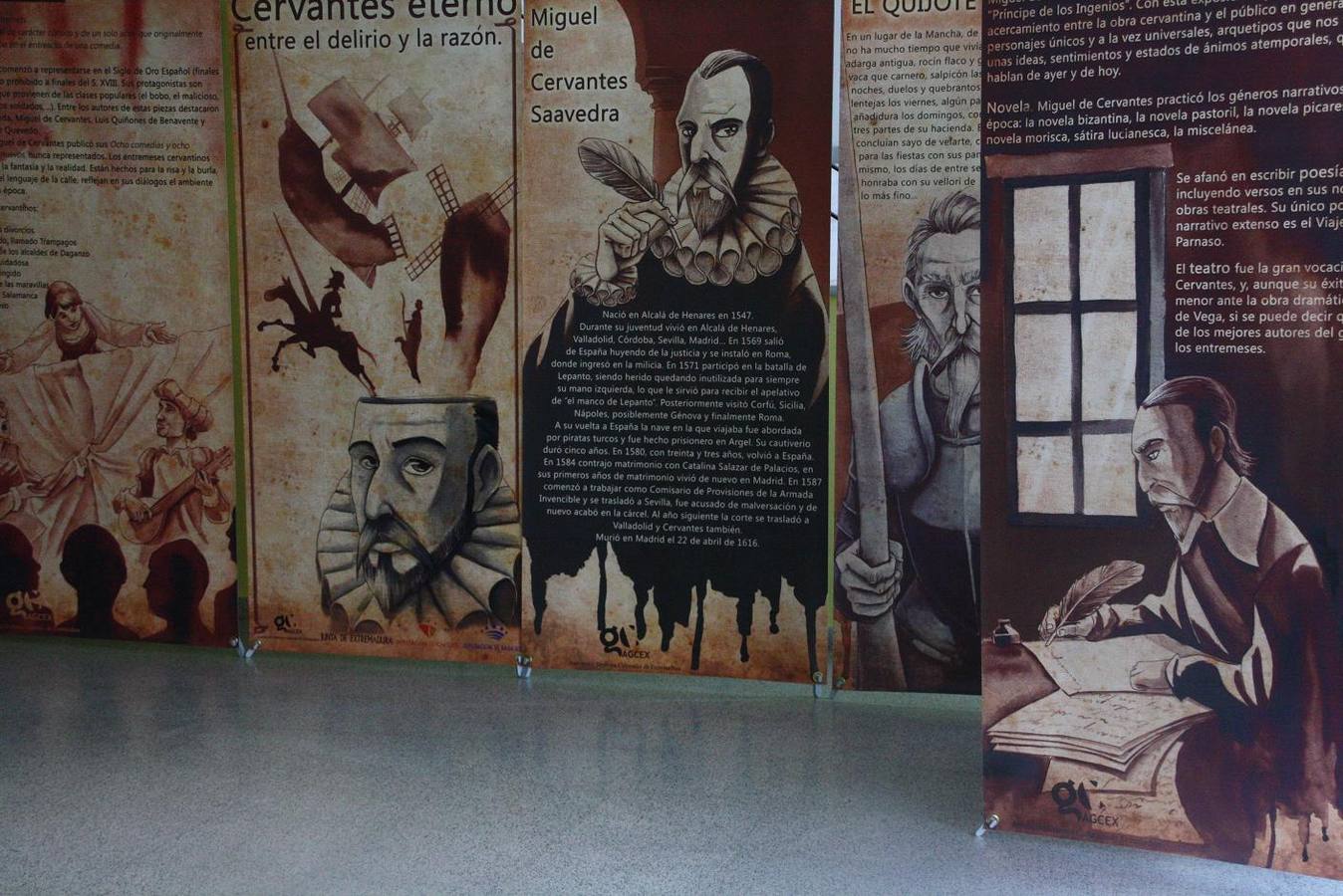 Exposixión sobre Miguel de Cervantes del 11 al 20 de julio en la Casa de la Cultura