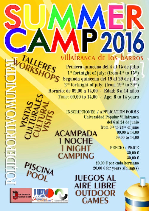 Mañana se clausura la primera quincena del Summer Camp 2016