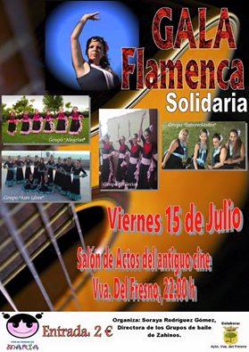 Organizada una Gala Flamenca solidaria a favor de la niña María