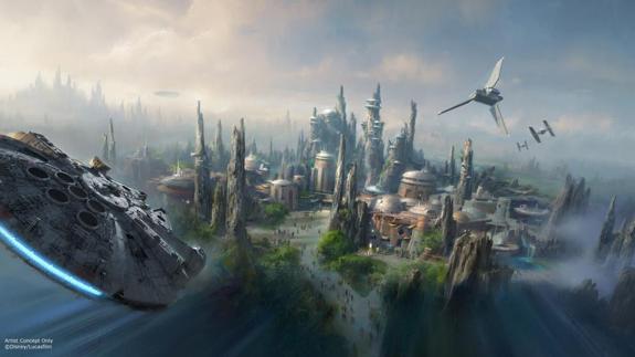 Así será el Star Wars Park, según Disney