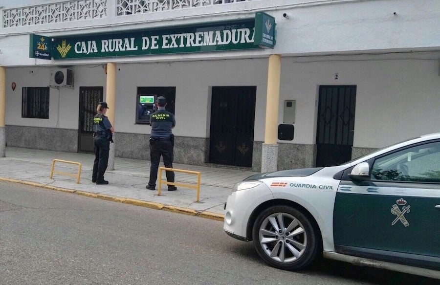 La Guardia Civil detiene al supuesto autor de tres atracos en entidades bancarias