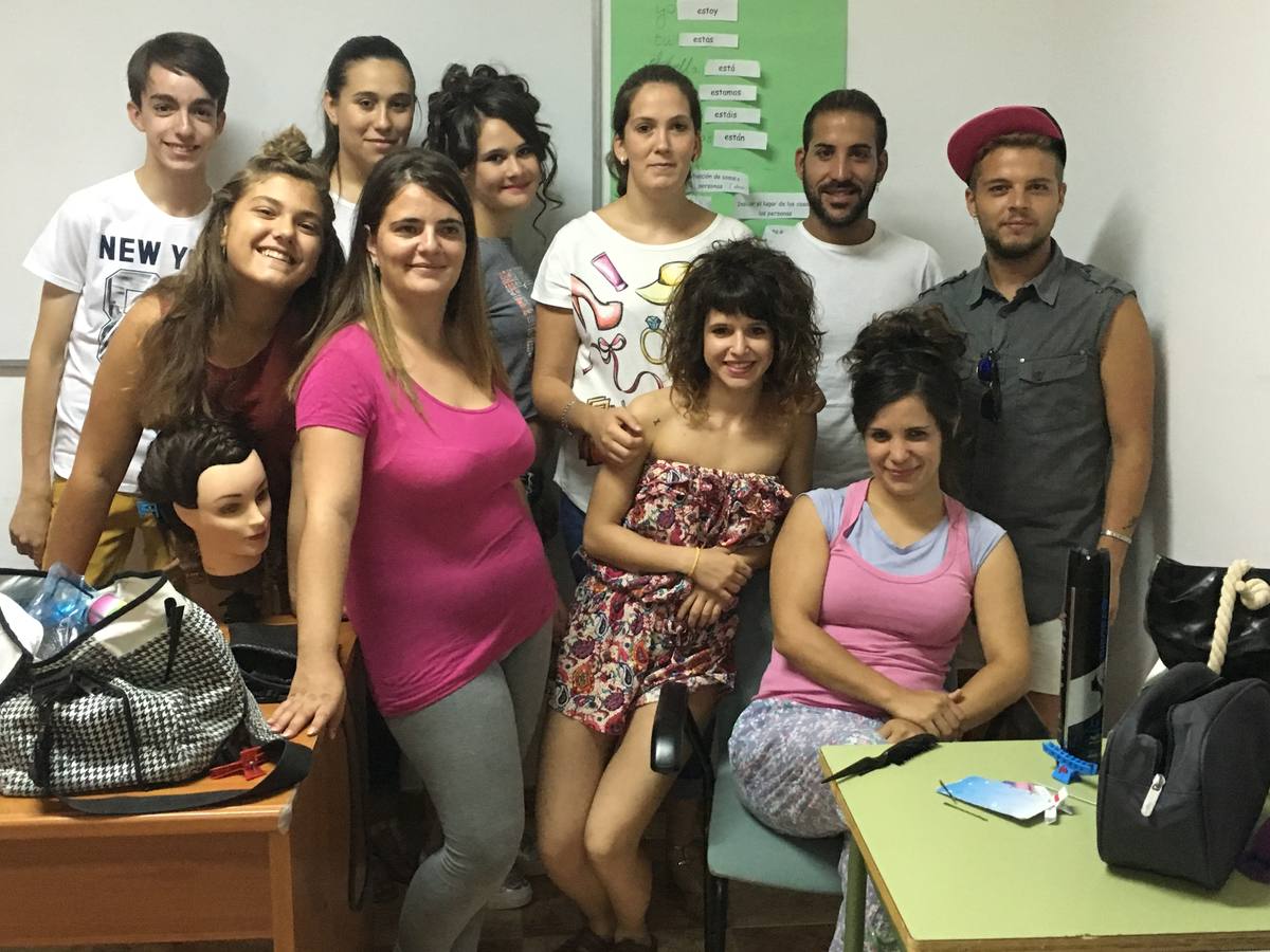 Clausurado el curso de iniciación a la peluquería de la UPS