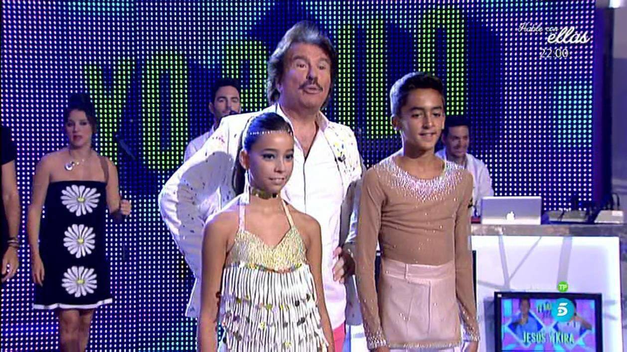 La poblanchina Kira Acevedo junto a su compañero Jesús Blanco brillaron en la televisión