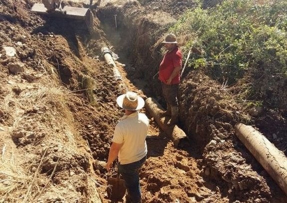Los cortes de agua en Logrosán provocan las críticas del PP