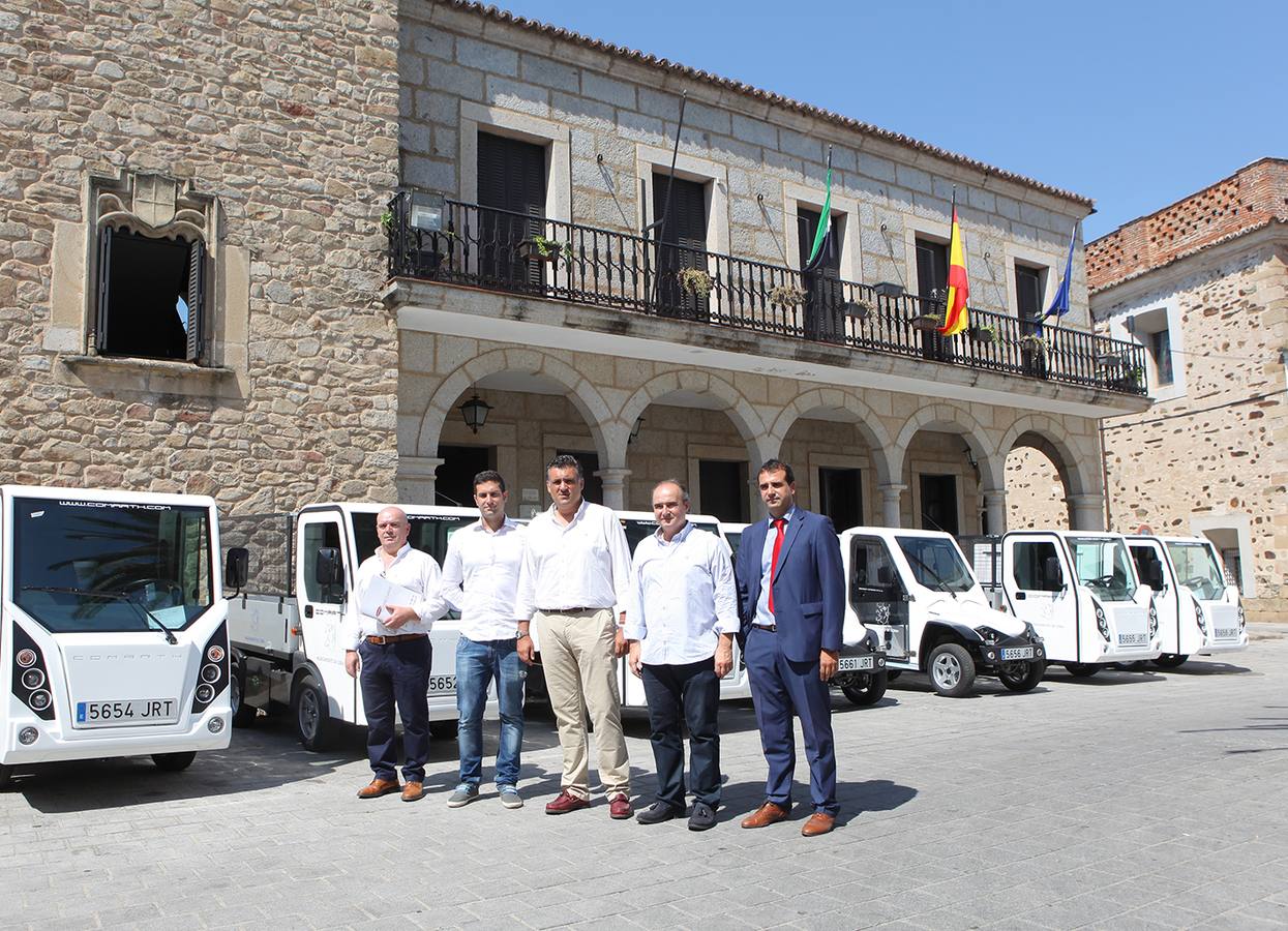 Coria compra ocho coches eléctricos por 150.000 euros