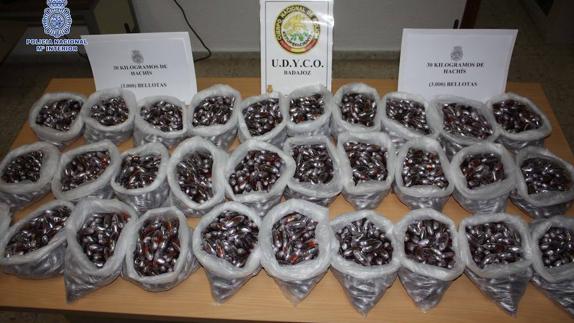 30 personas han sido detenidas por tráfico de drogas en lo que va de año en Badajoz