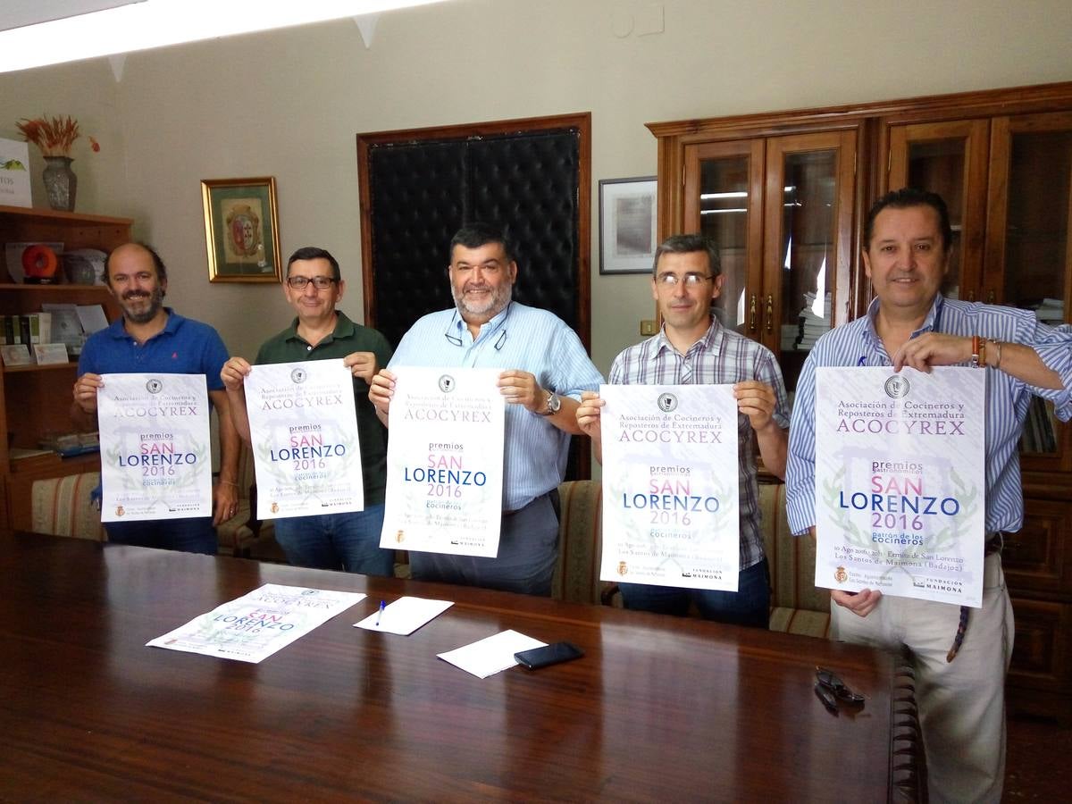 Los premios San Lorenzo de la Asociación de Cocineros de Extremadura se entregan en Los Santos