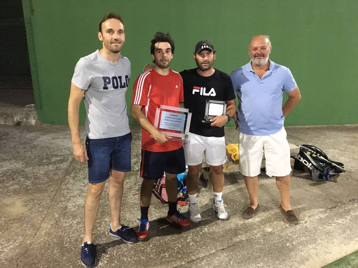 Gran final del torneo de Agosto de tenis