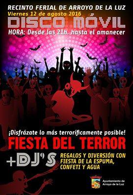 Una cita escalofriante el viernes con la Fiesta del Terror