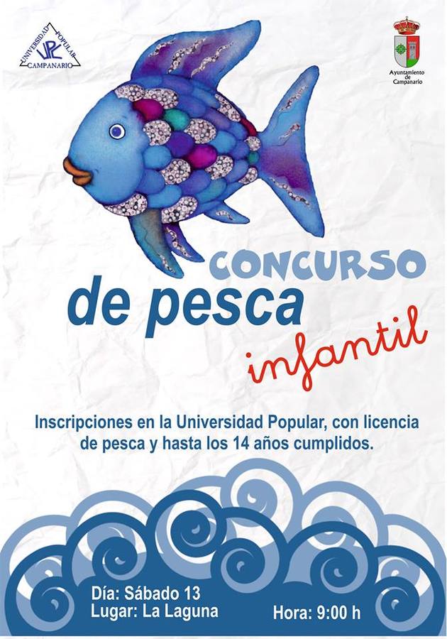 El concurso infantil de pesca abre la jornada de feria del sábado