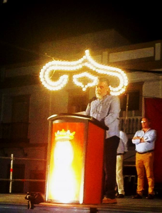 Antonio Morales inauguraba ayer la Feria del Emigrante con su pregón