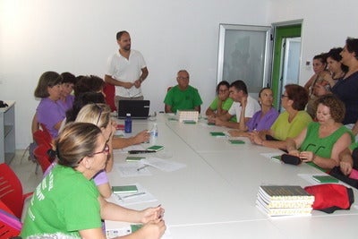 FEDESIBA lleva a cabo una sesión de trabajo con los alumnos del @prendizext Valdequemao VI