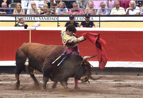 Órdago de José Garrido en Bilbao