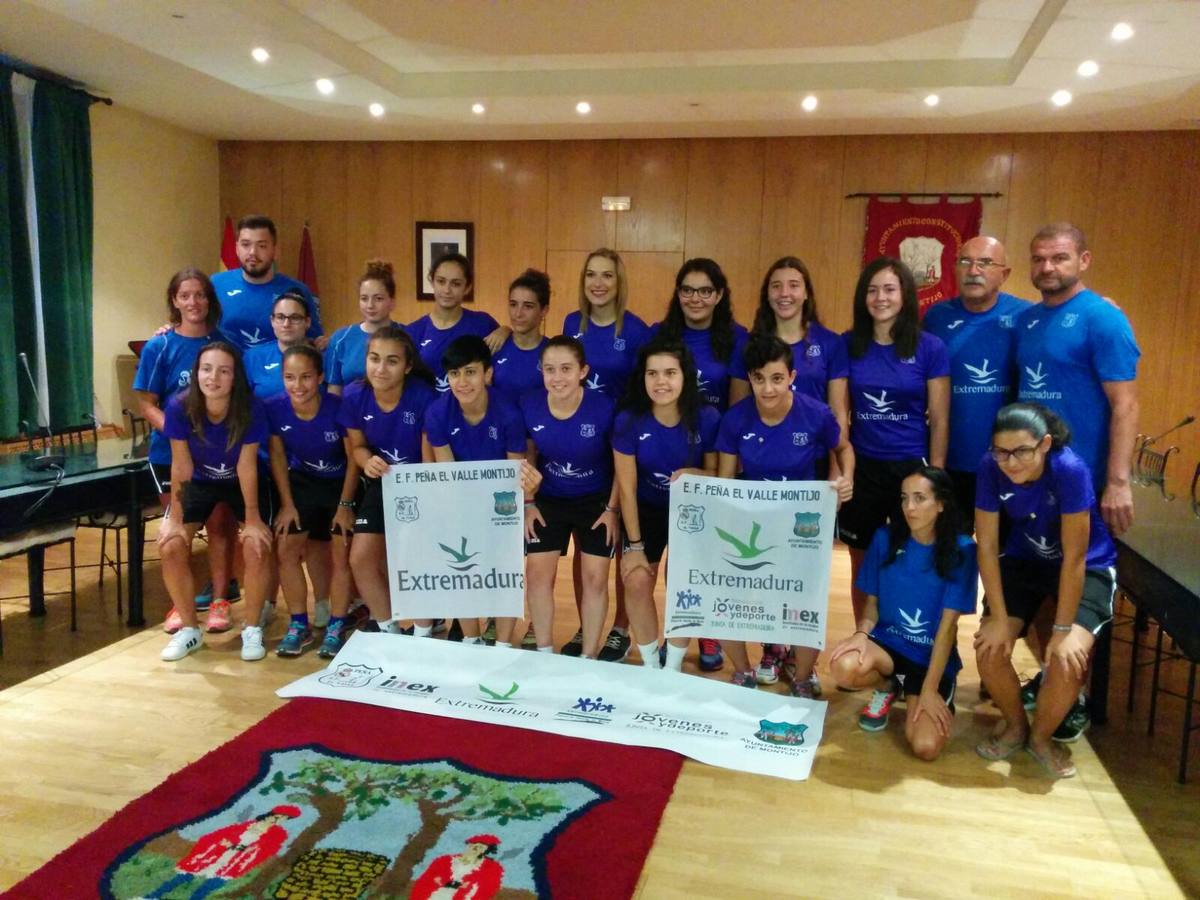 Presentación del Equipo Femenino de la E.F. Peña el Valle