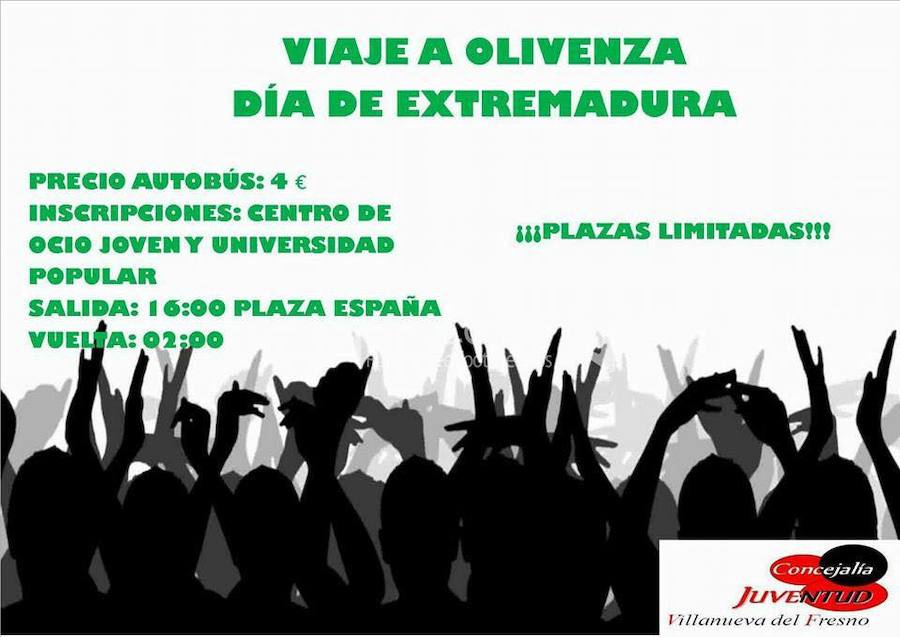 Agotadas en apenas dos horas, las plazas para ir a Olivenza, el Día de Extremadura