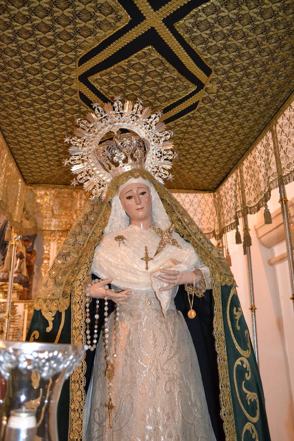 El triduo de la Virgen de la Soledad será del 16 al 18 de septiembre