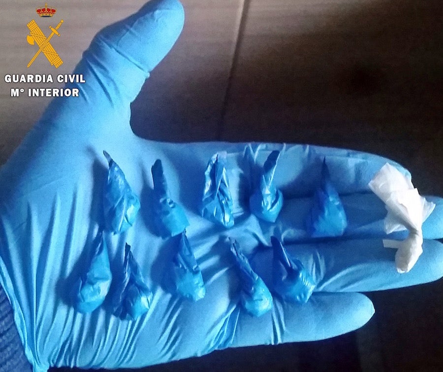 La Guardia Civil detiene en Fuente del Maestre a una persona por tráfico de drogas