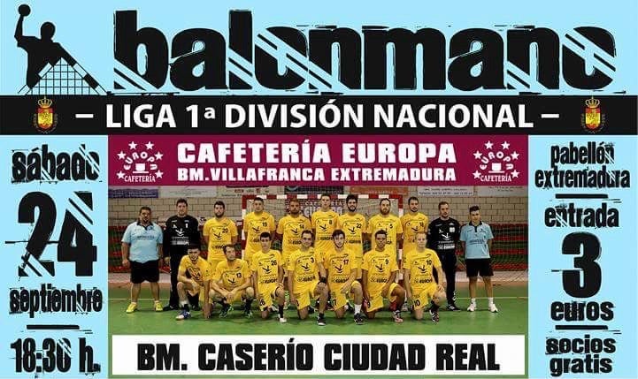 La Federación Española de Balonmano anuncia la suspensión del partido BM Villafranca - BM Caserío Ciudad Real