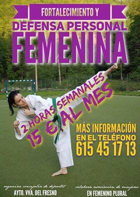 La Asociación de Mujeres y el Ayuntamiento organizan un curso de defensa personal