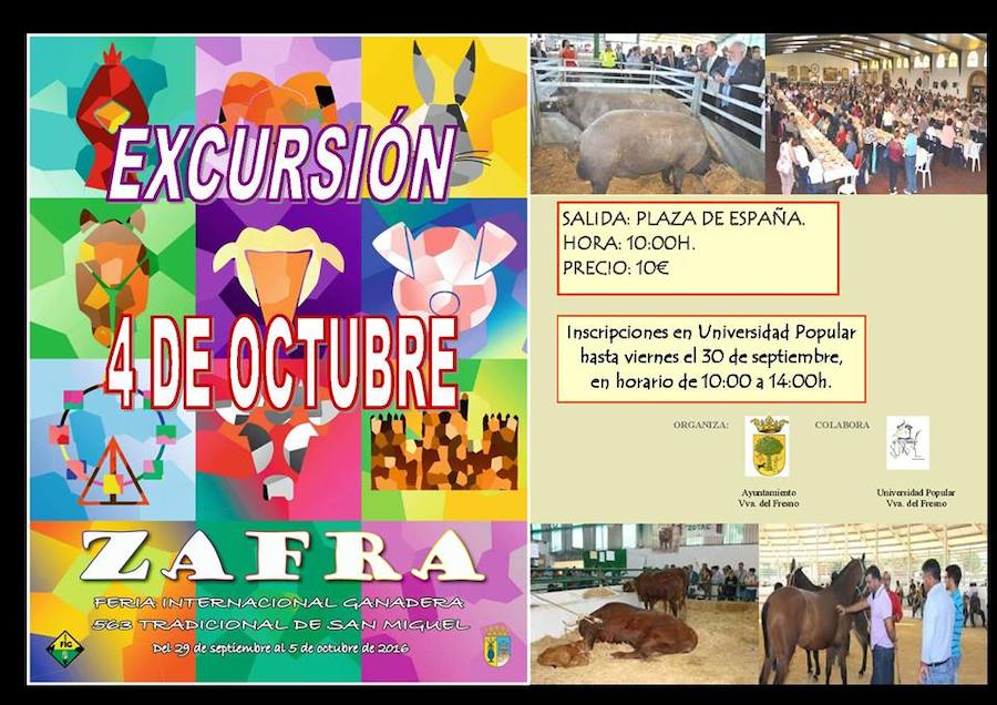 La programación de la Semana del Mayor incluye una visita a la Feria de Zafra