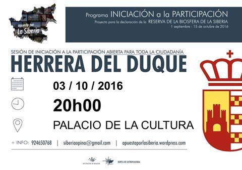 Conoce el proyecto Siberia Reserva de la Biosfera este lunes en la localidad