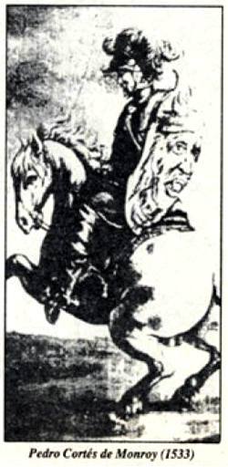 Correrías del zarceño Pedro Cortés de Monroy durante la conquista de Chile
