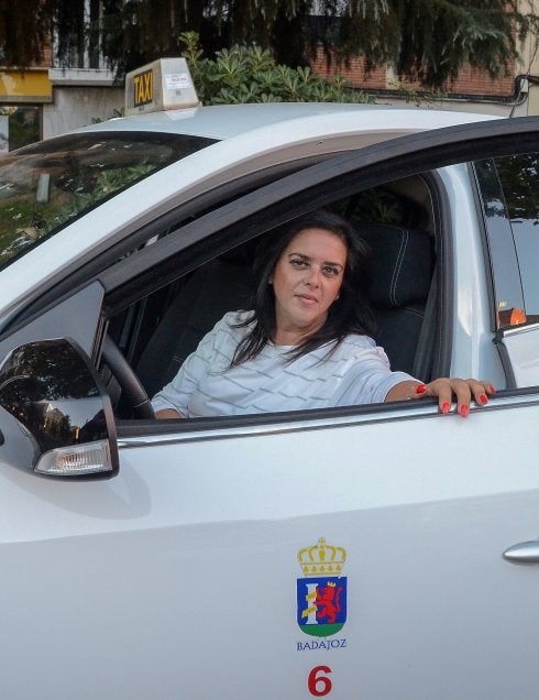 Taxistas de Badajoz